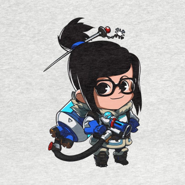 Mei Cute Spray - Overwatch by Bystanders